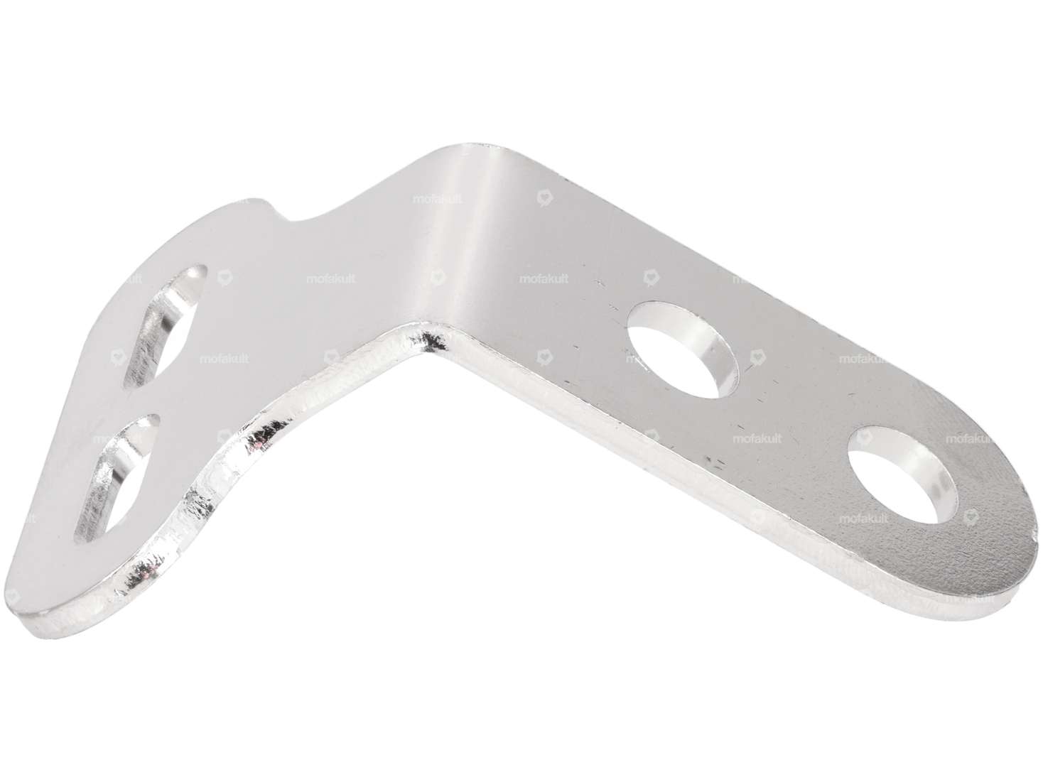 Lamp holder fork bridge chrome Carousel Image 2