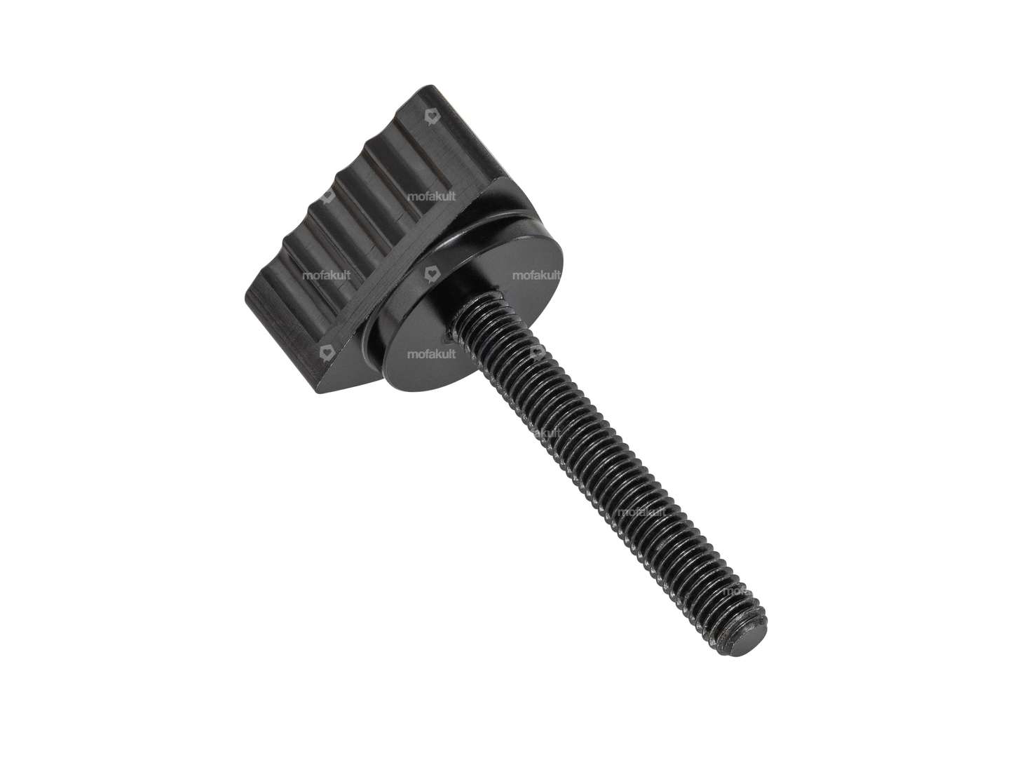 66HEROES side protection screw CNC 35 mm aluminum black (solid material) Carousel Image 2