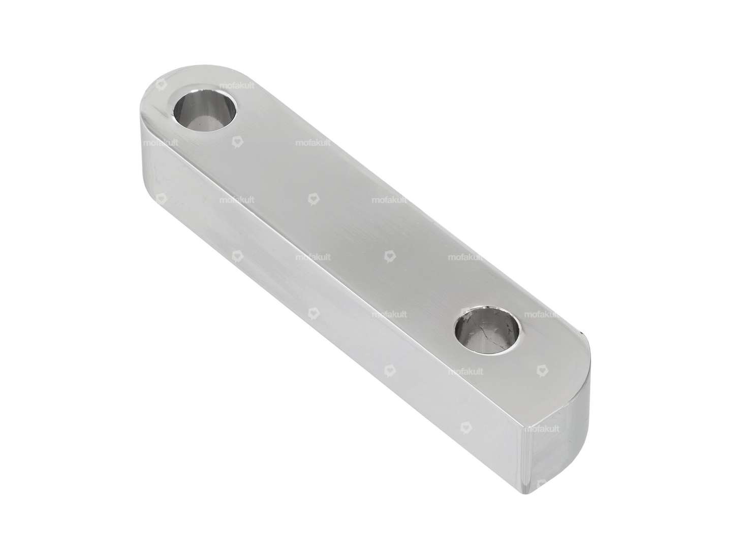 GPO saddle clamp aluminum chrome (CNC) | Puch Maxi Carousel Image 2