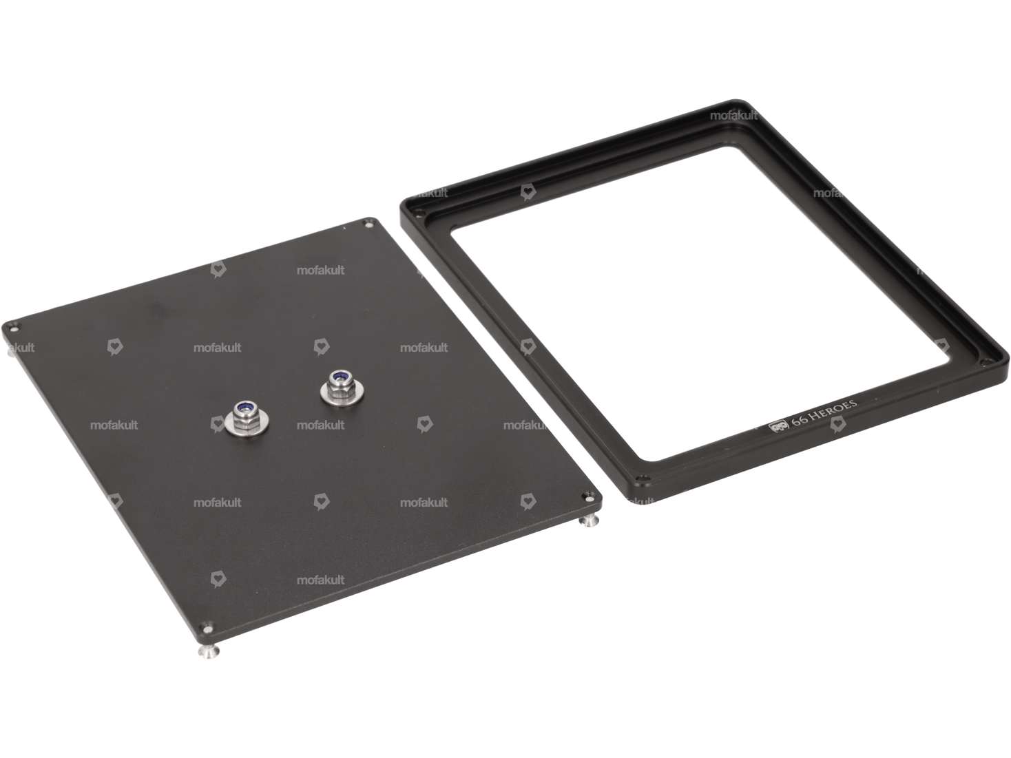 66HEROES Custom number frame "Sachs" black (DE version) Carousel Image 3