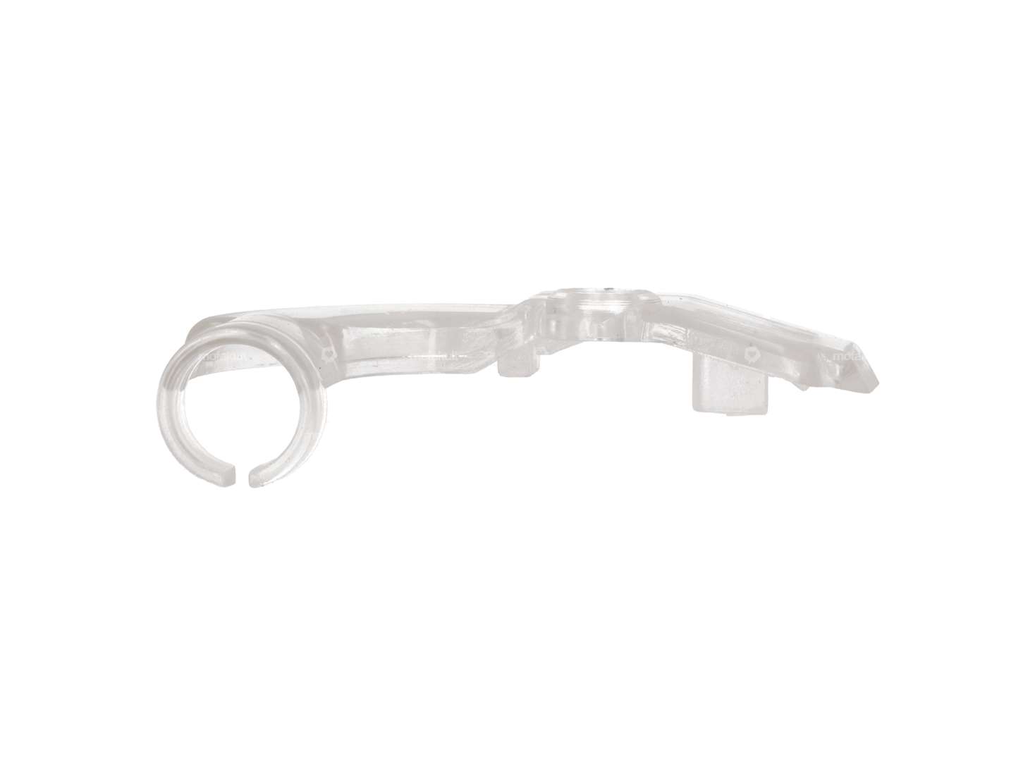 Lusito transparent throttle twist grip cable cover (angled at the rear) Carousel Image 3