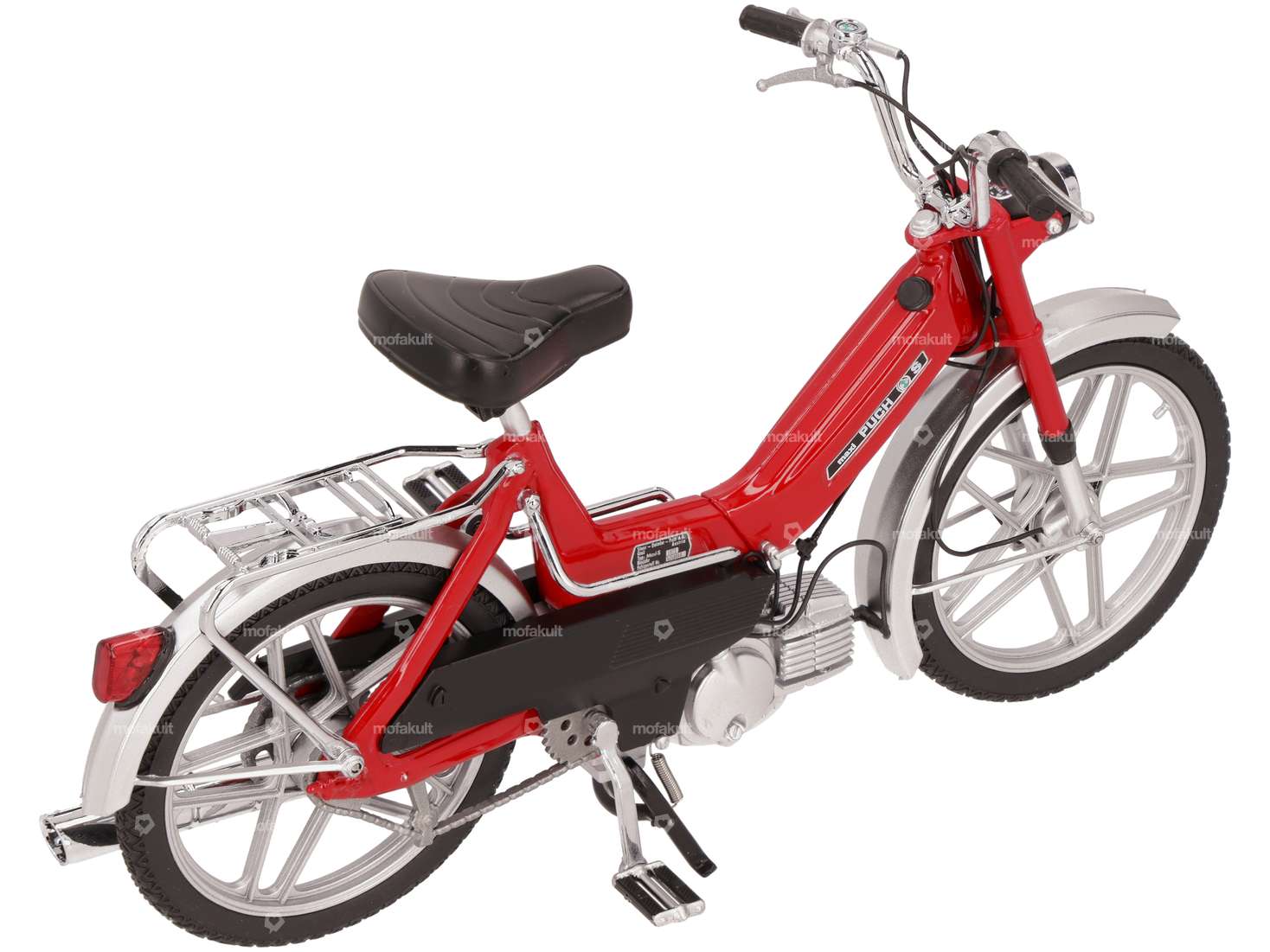 Puch Maxi N red miniature model 1:10 (1A-quality) Carousel Image 2