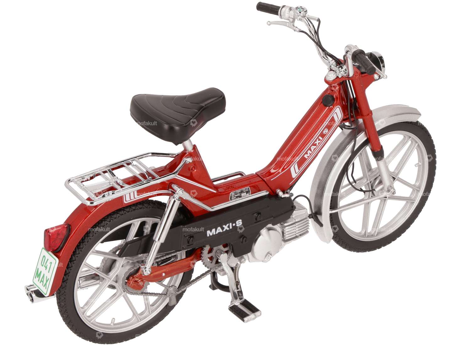 Puch Maxi S red miniature model 1:10 (1A-quality) Carousel Image 2
