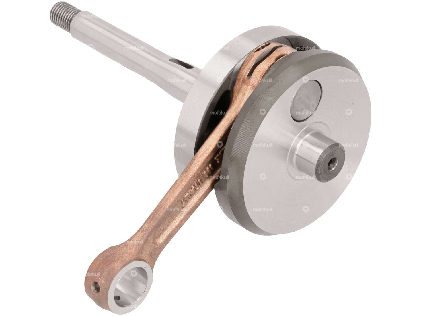 Malossi crankshaft "RHQ Racing" 12 mm KoBo | Piaggio Ciao, SI, Bravo, Boxer Carousel Image 2