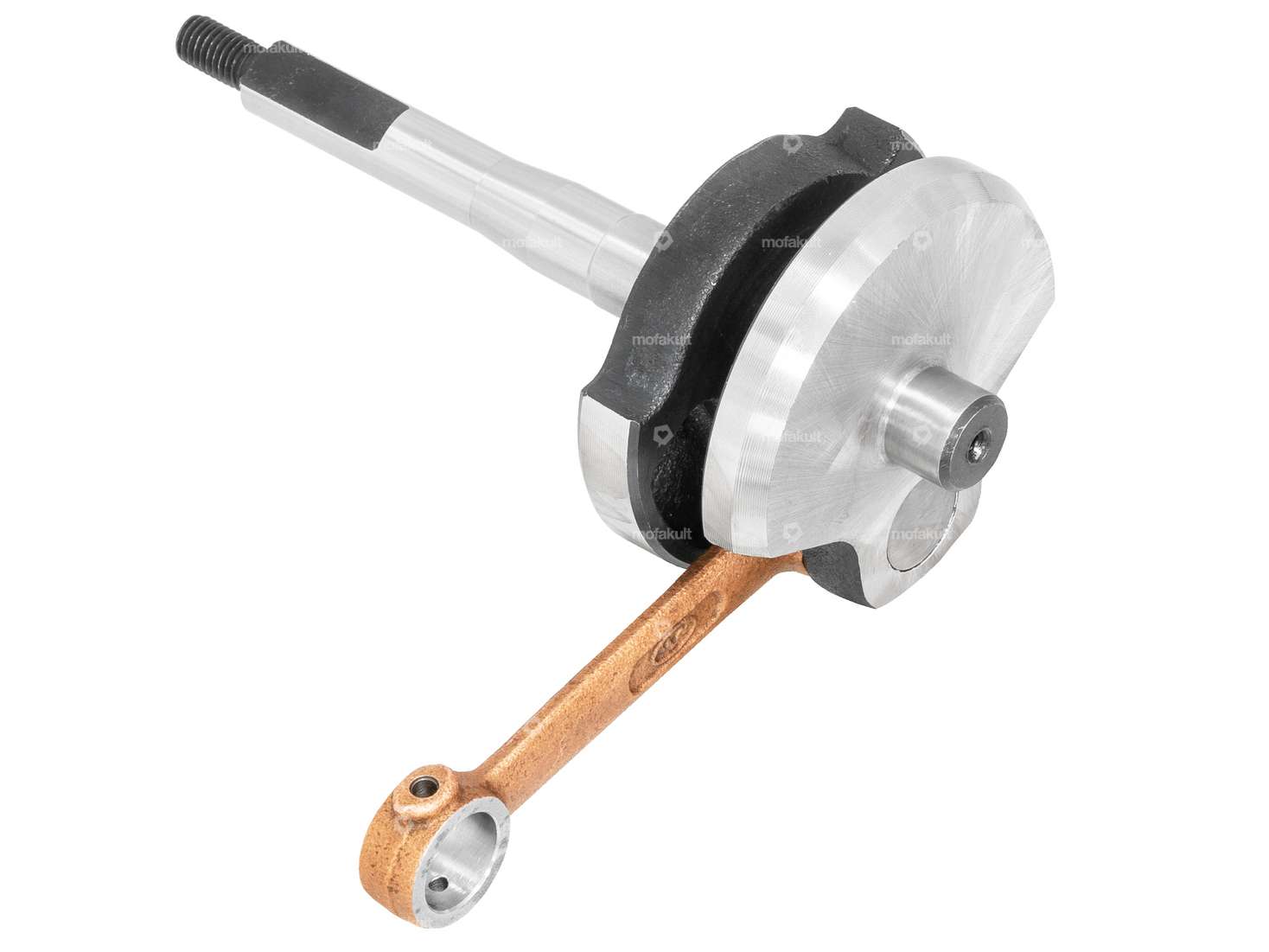 Crankshaft (budget) 12 mm KoBo | Piaggio Ciao, SI, Bravo, Boxer 12 mm Carousel Image 2