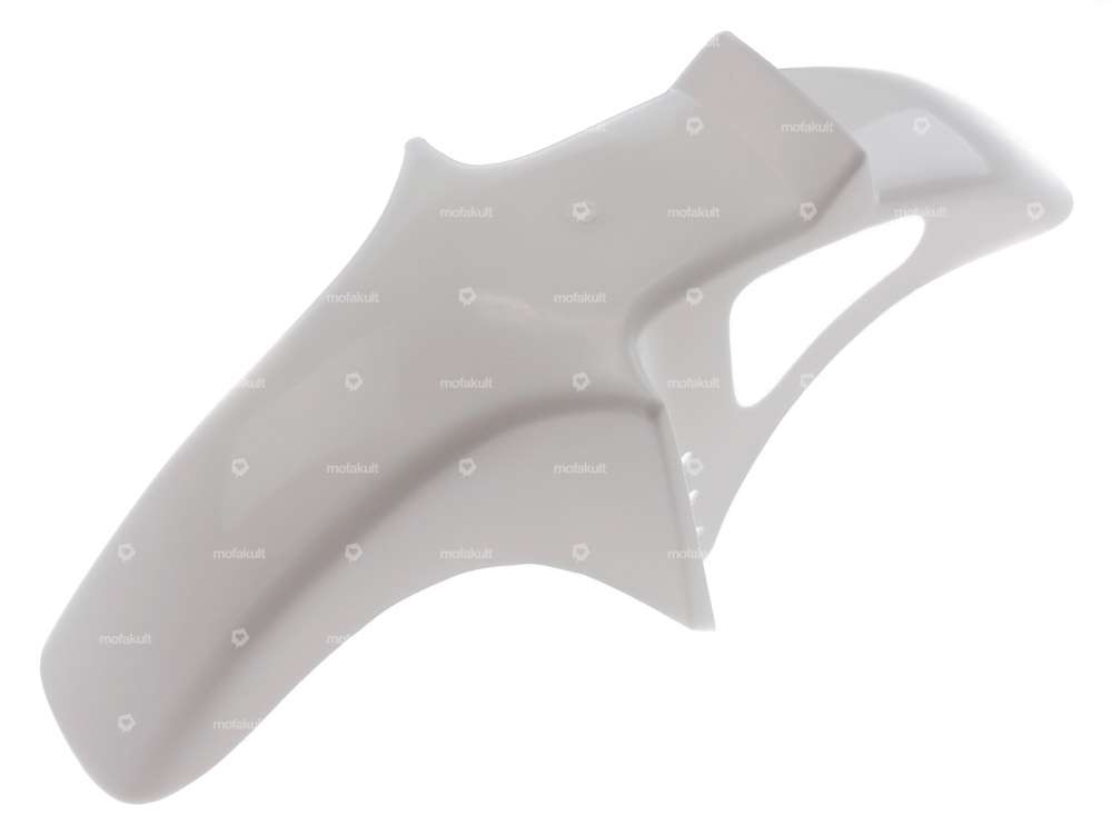 F1 mudguard white Carousel Image 1
