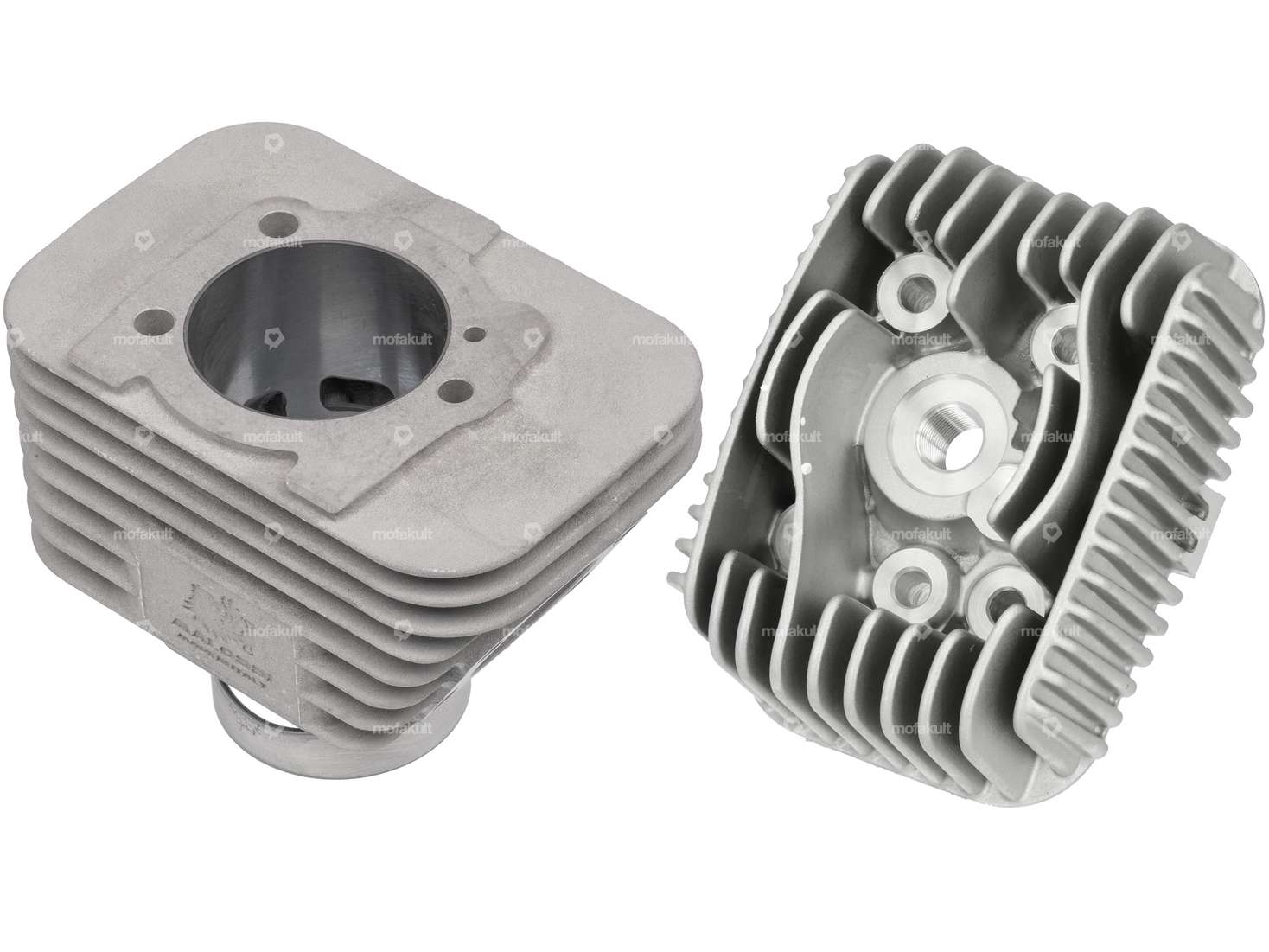 Malossi 47 mm cylinder kit BIG DEPS incl. head 12 mm KoBo | Piaggio Ciao, Bravo, Boxer Carousel Image 2