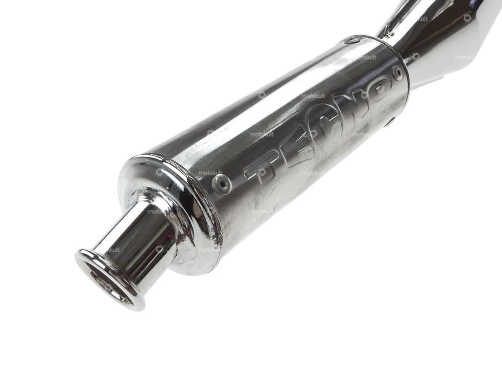 TECNO Exhaust Chrome / Aluminum | Tomos Revival Carousel Image 2