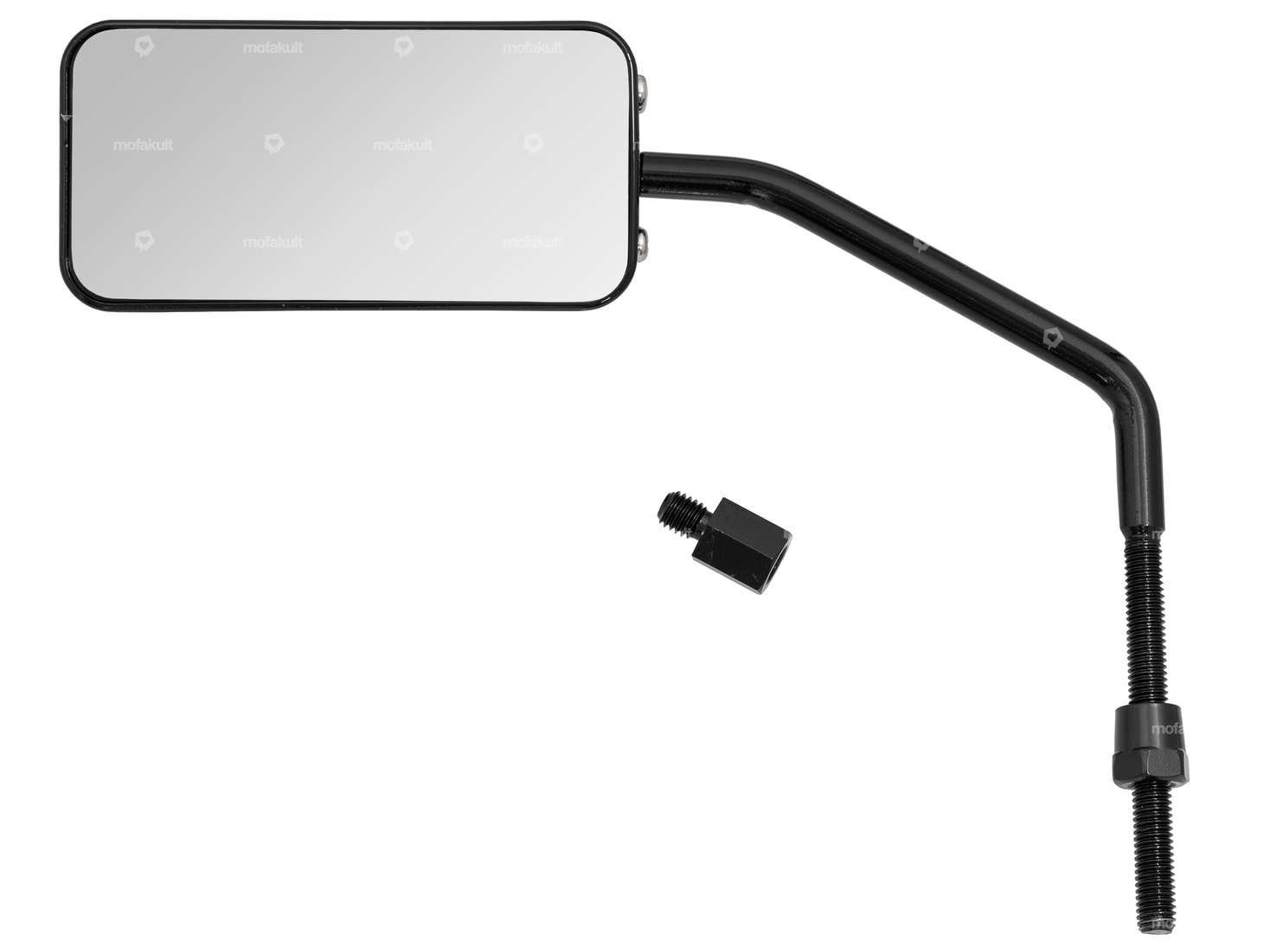 GPO mirror "F1-Style" black Carousel Image 1