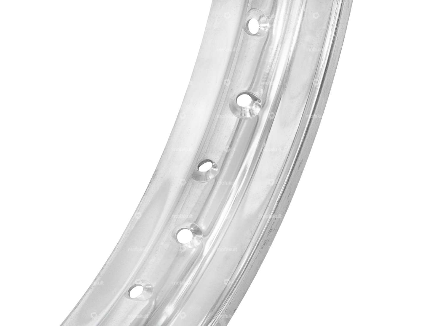 Rim ring 1.85 x 17" (70 mm) chrome custom Carousel Image 2