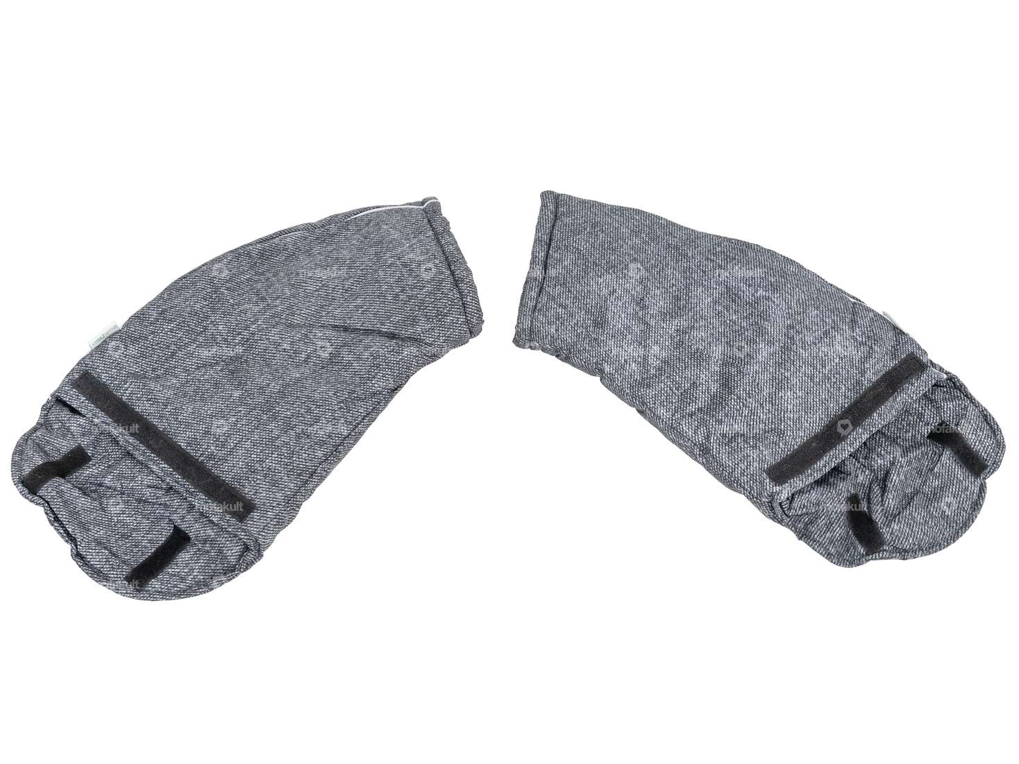 wobs hand protection lined long gray Carousel Image 1