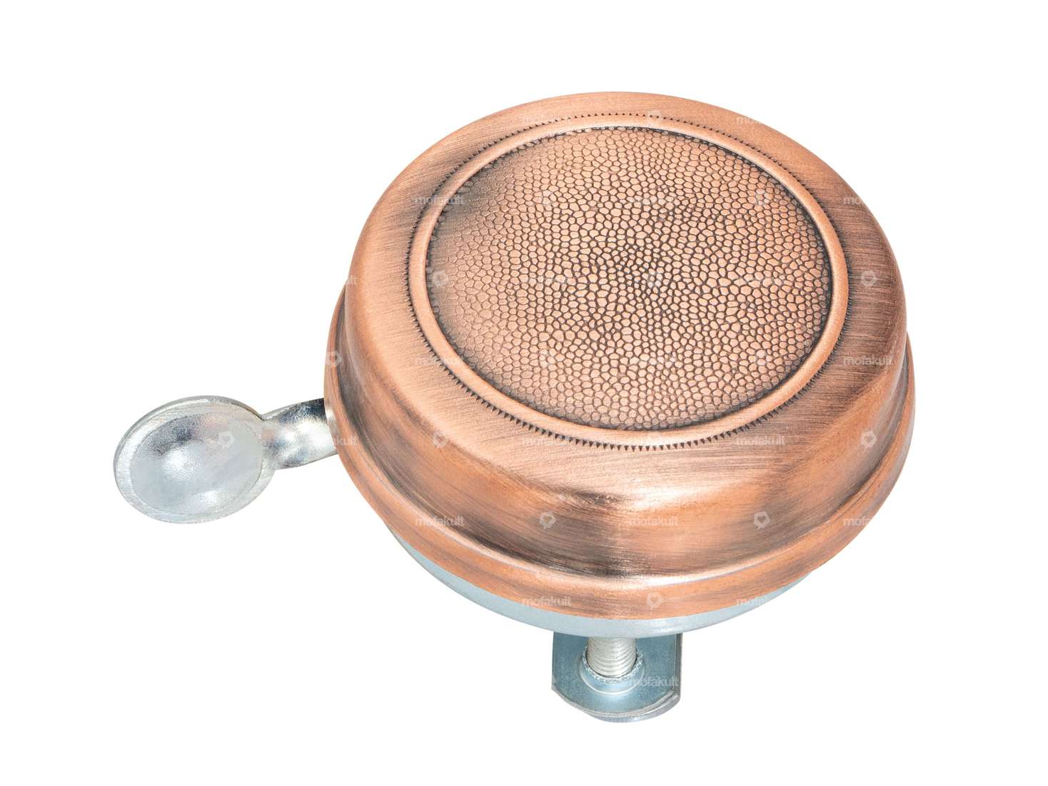 Used-look copper bell Carousel Image 1