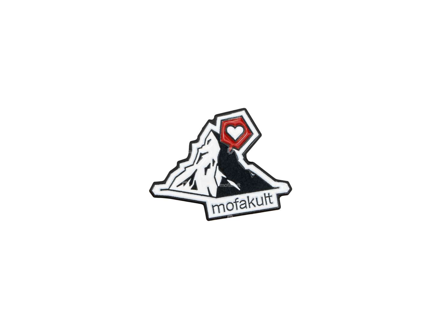 mk-Merch Pin "mofakult Matterhorn" 18 x 14 mm Carousel Image 1