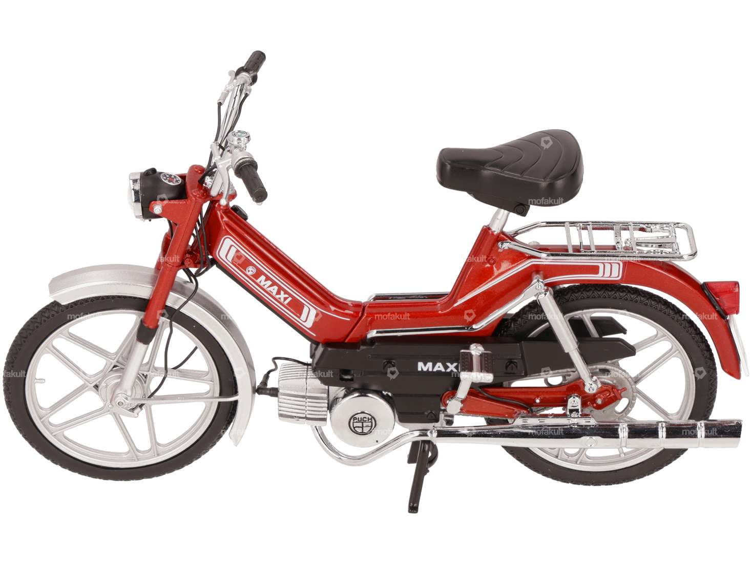 Puch Maxi S red miniature model 1:10 (1A-quality) Carousel Image 1