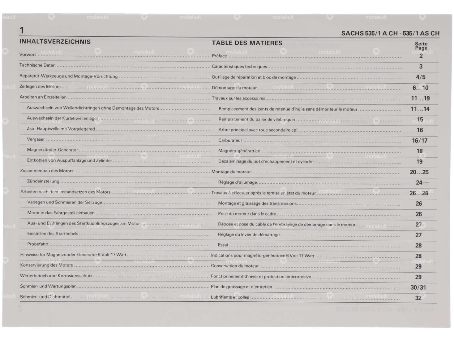 Repair instructions | Sachs 535/1 A, AS CH Carousel Image 2