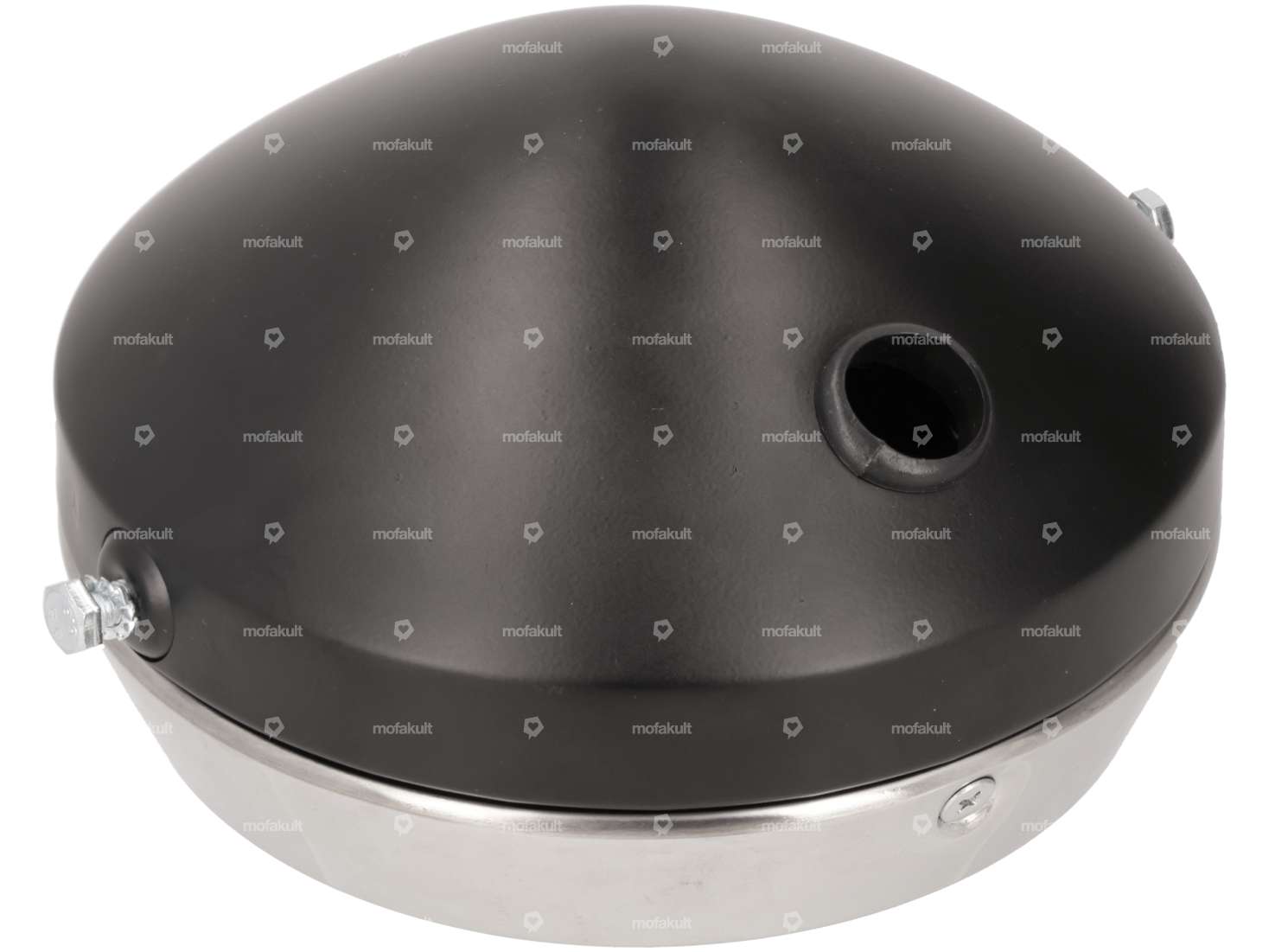 SIM spotlight round Ø 17 cm Inox / black Carousel Image 2