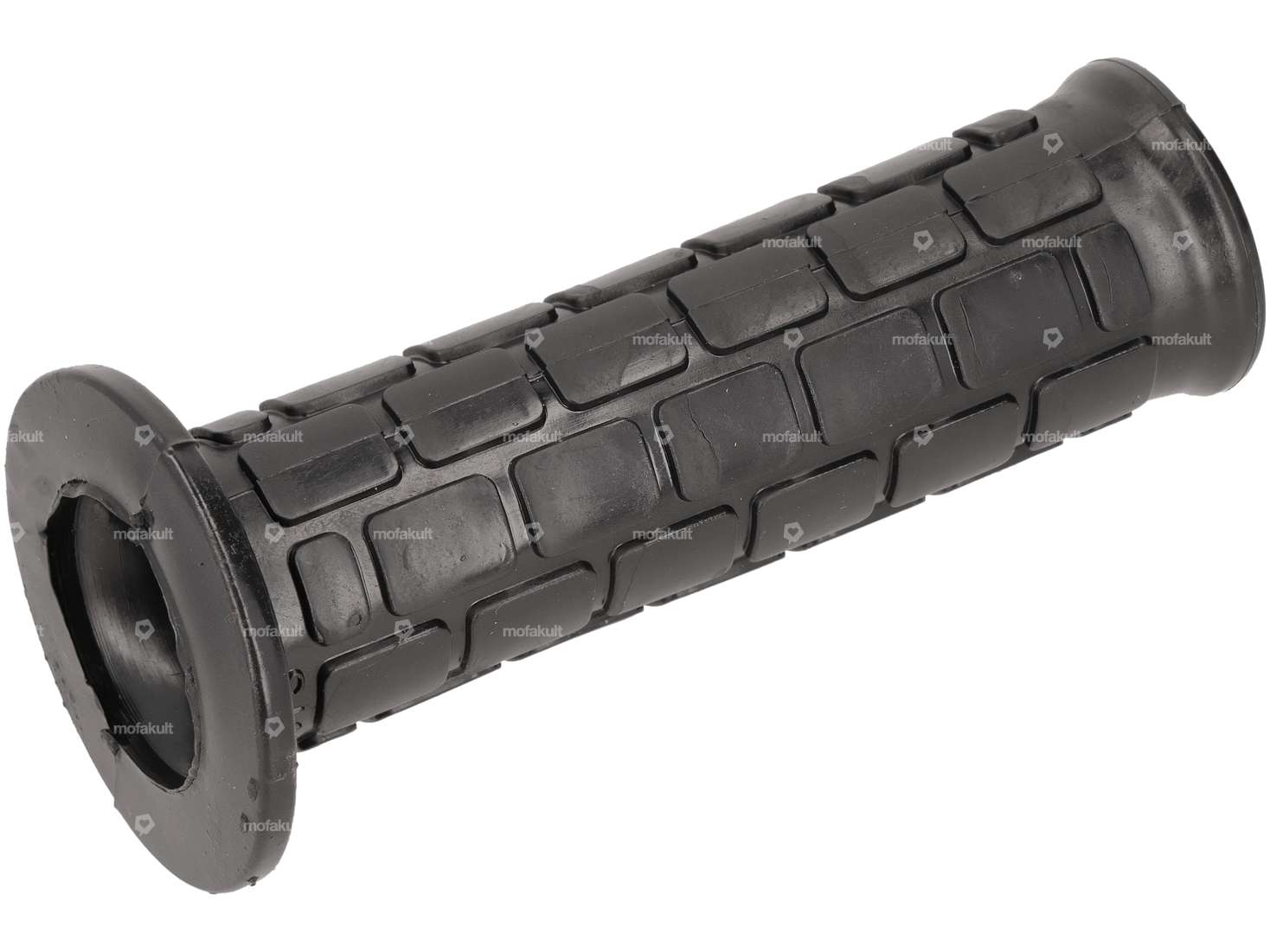 Handle cover block pattern 24 mm black glossy Carousel Image 1