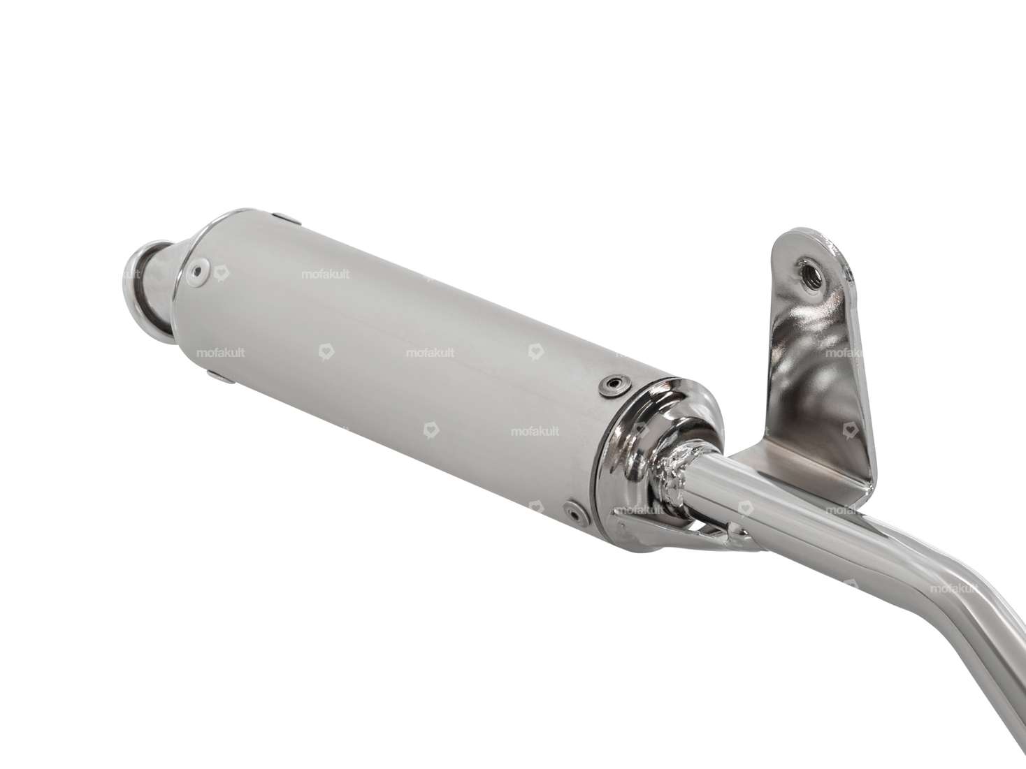 TECNO Circuit Exhaust Chrome | Piaggio Ciao, Bravo Carousel Image 4