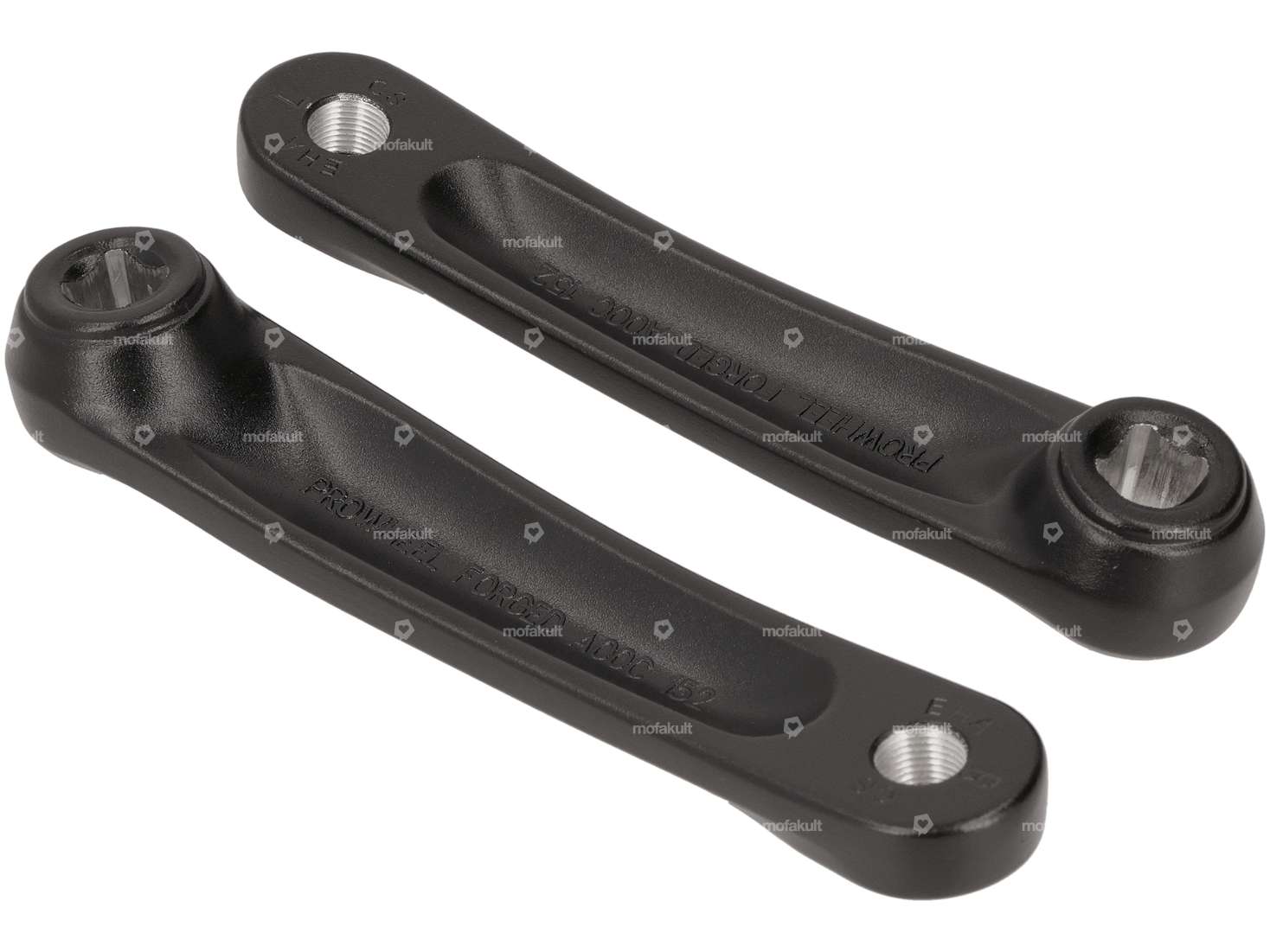 GPO pedal cranks right & left black (square) pair original | Pony GTX, Cross 521 (P8081) Carousel Image 2