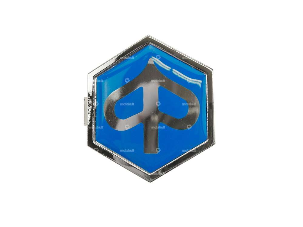 Emblem cascade "Piaggio" Ø 37 mm original | Vespa PX, T5, PK XL Carousel Image 1