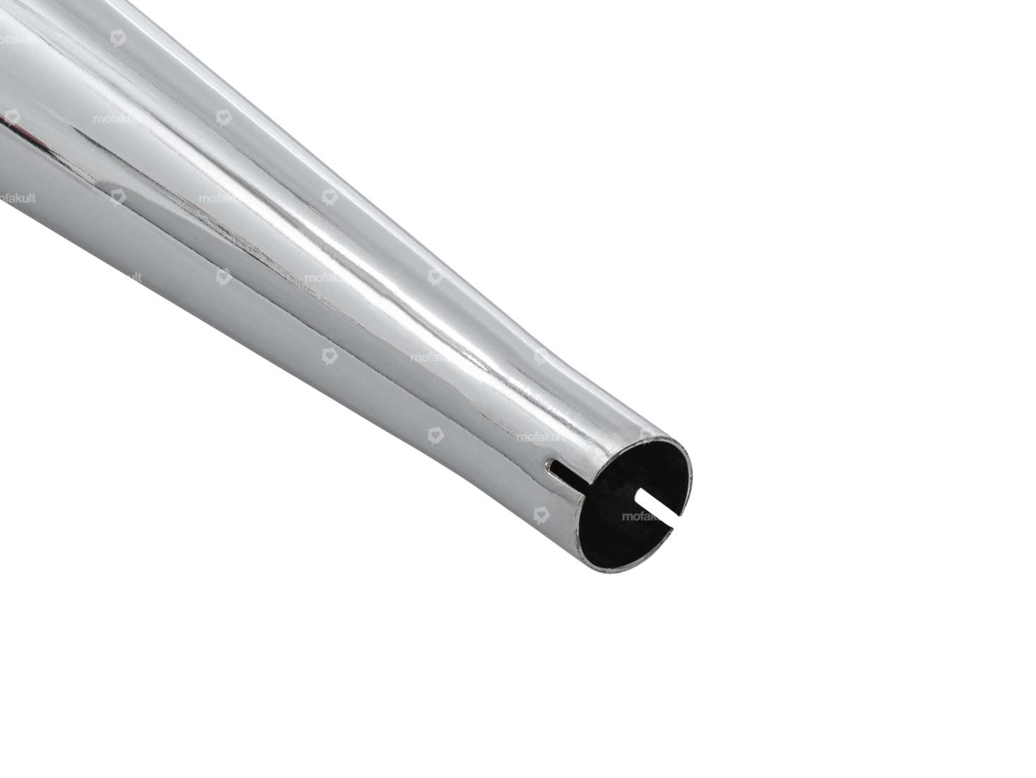 Flute exhaust Ø 26 / 60 mm chrome Carousel Image 2