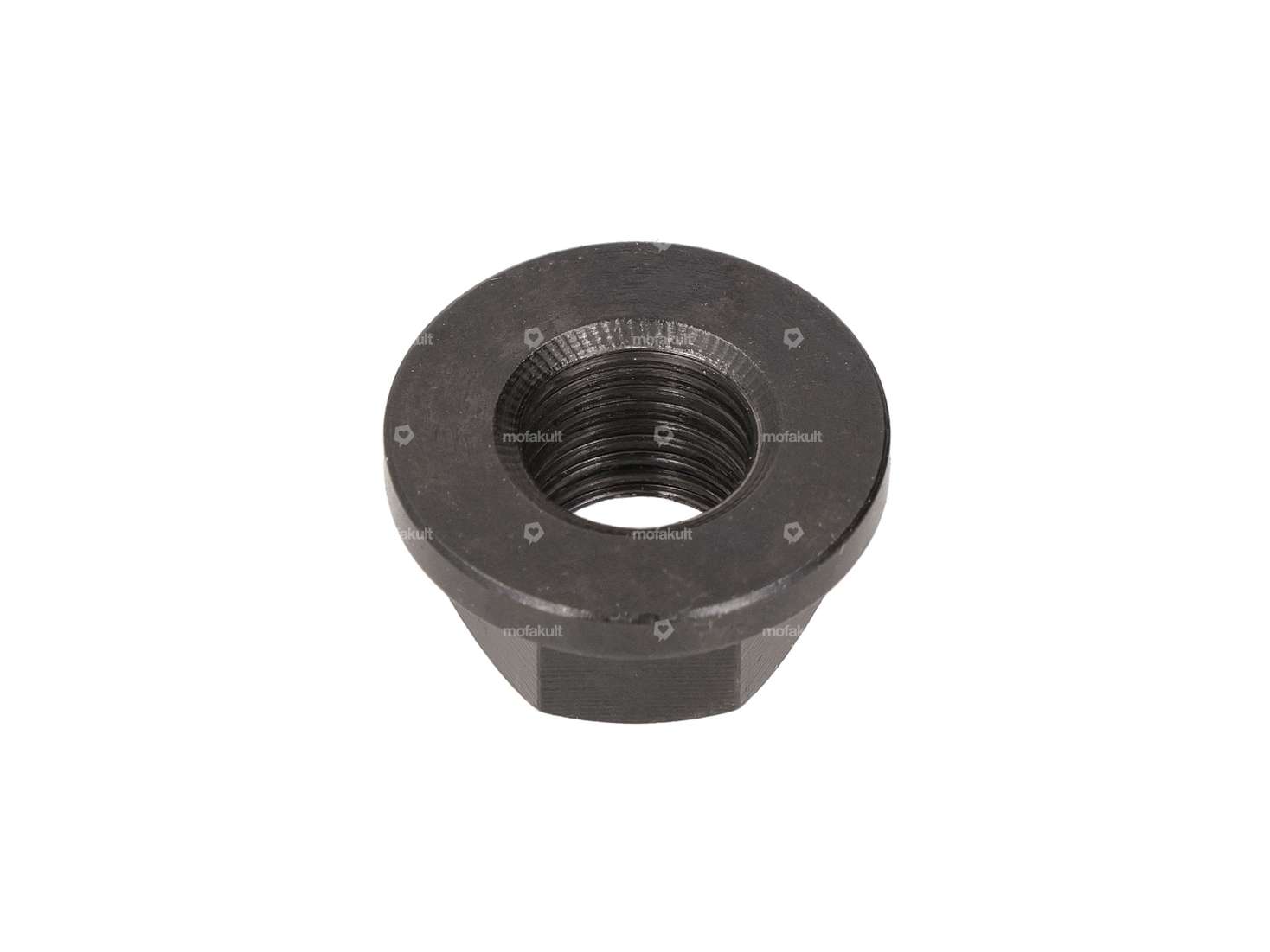 Nut M10x1 left-hand thread SW14 collar flywheel Carousel Image 2