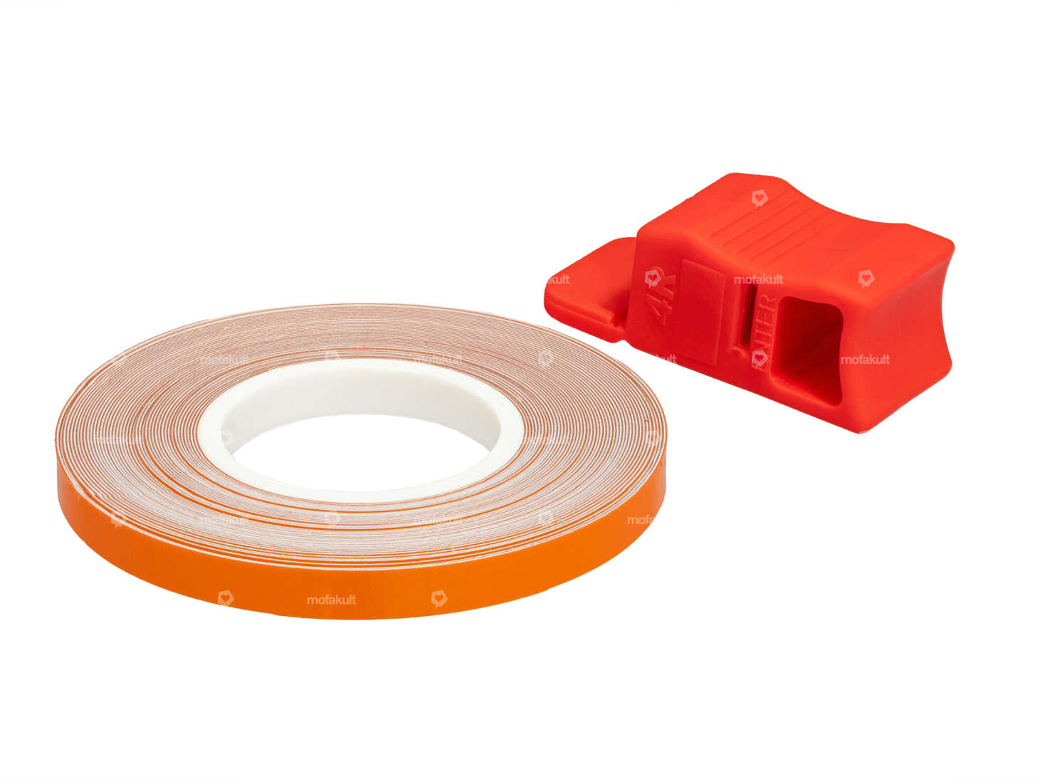 Rim tape 5 mm x 6 m orange Carousel Image 1