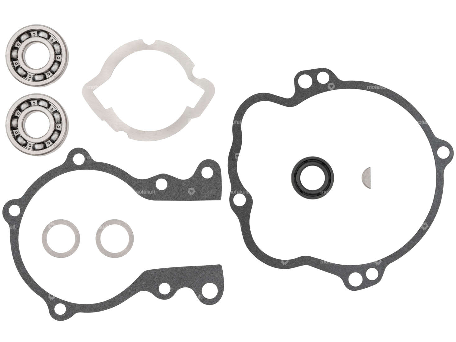 GPO engine overhaul kit with bearing selection | Piaggio Ciao, SI, Bravo, Boxer Carousel Image 1