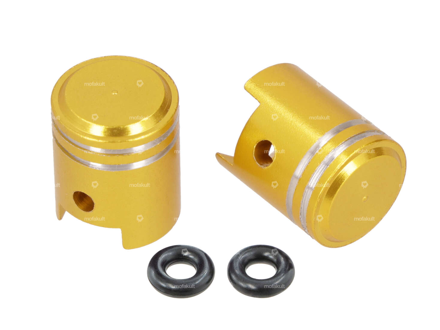 GPO valve caps piston gold Carousel Image 1