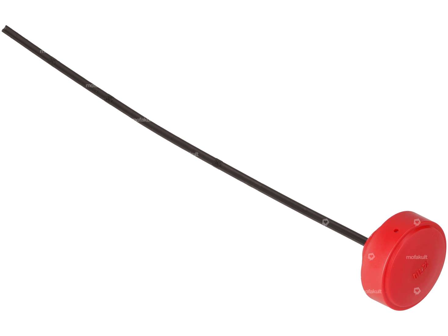 Fuel cap with dipstick red / black NOS | Piaggio SI Carousel Image 2