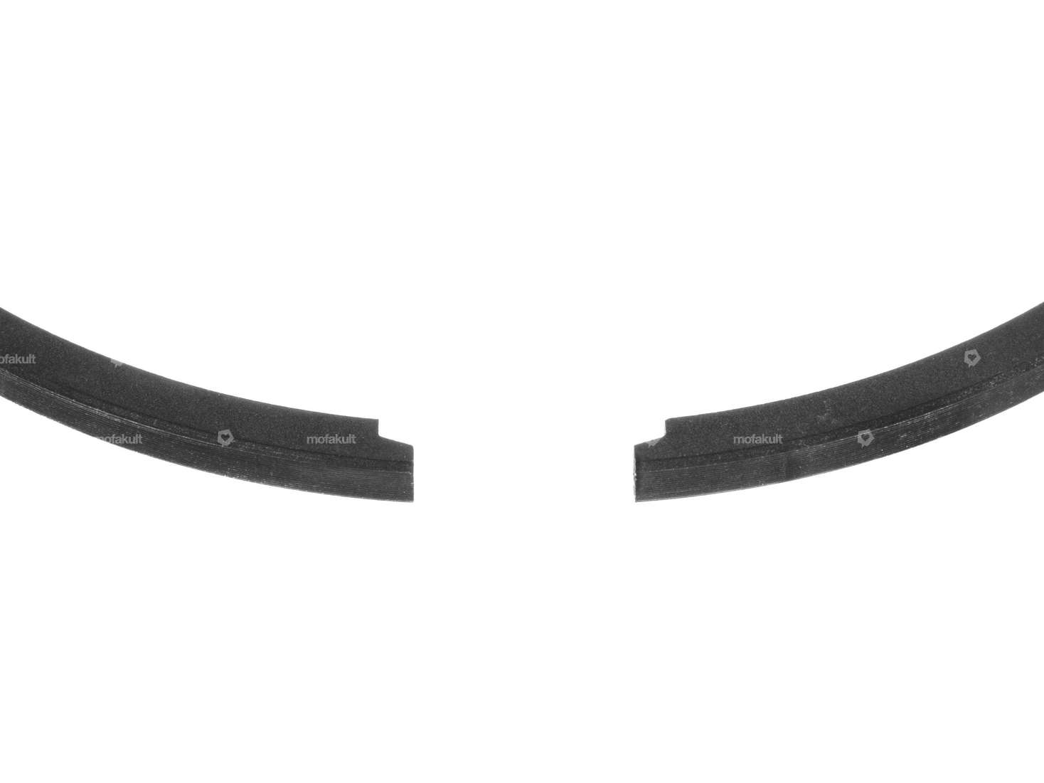 Malossi piston rings Ø 46.5 mm (pair) | Piaggio Ciao, SI, Bravo, Boxer Carousel Image 2