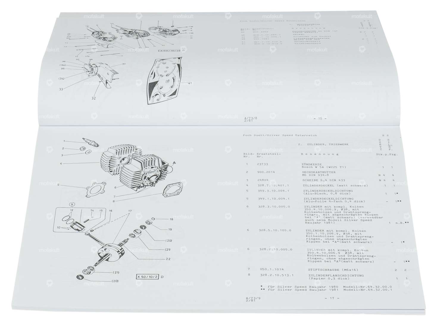Spare parts catalog | Puch Duett Silver Speed 4K (AT) Carousel Image 3
