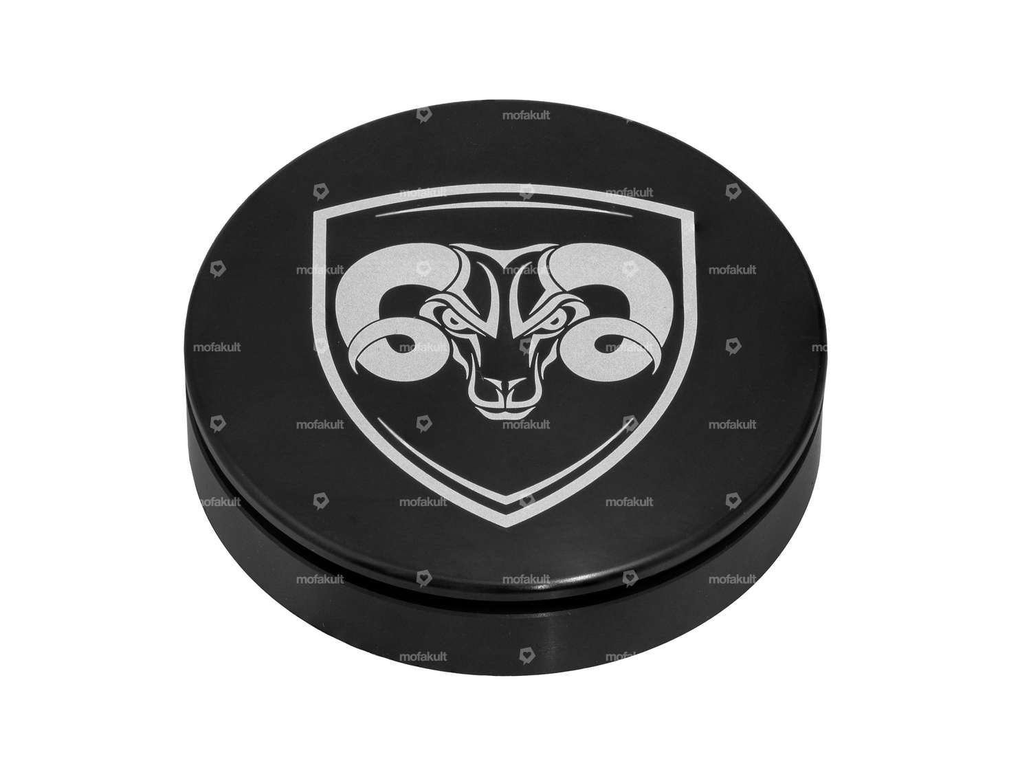 66HEROES speedometer bezel Ø 48 mm "66HEROES" black Carousel Image 1