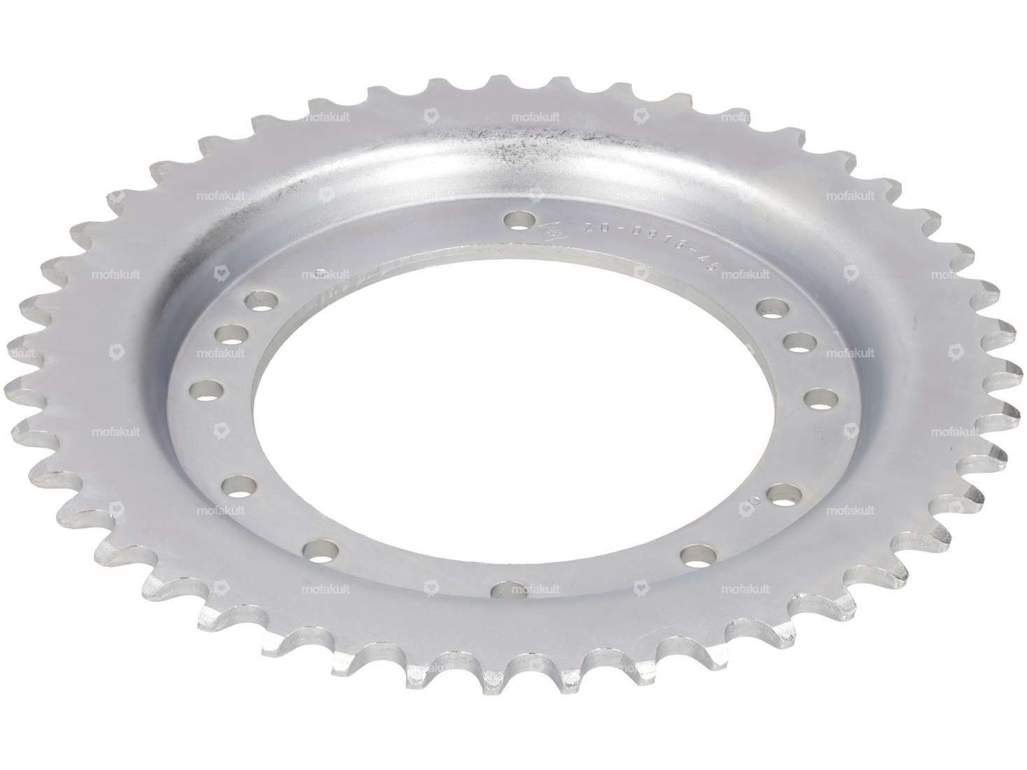ESJOT spider 45 teeth (4/5/6 hole) Ø 98 mm cranked galvanized Carousel Image 2