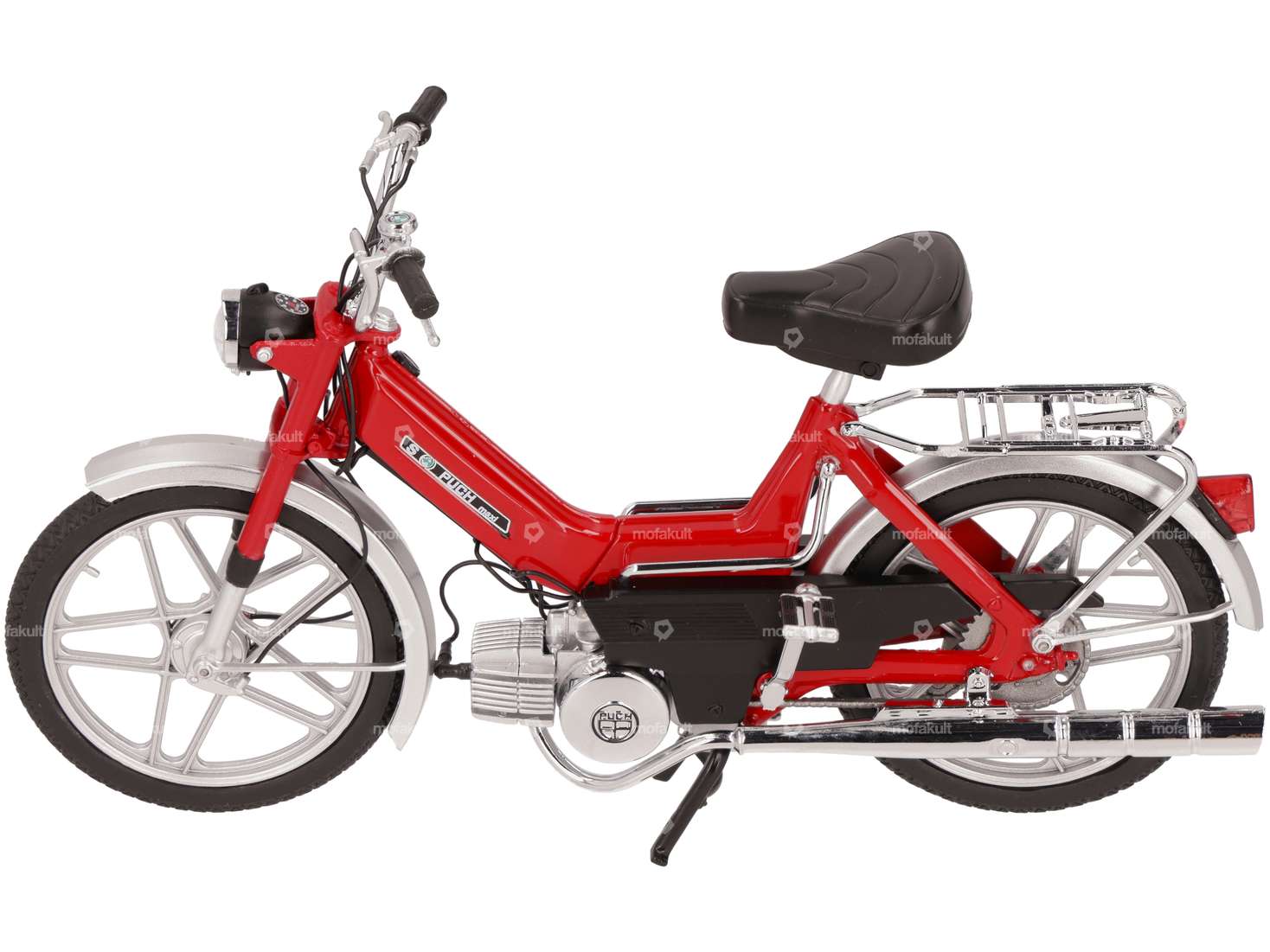 Puch Maxi N red miniature model 1:10 (1A-quality) Carousel Image 1