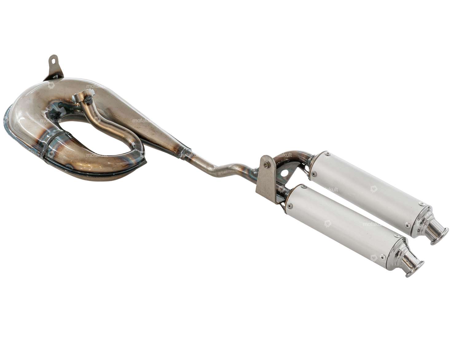 TECNO Circuit double silencer exhaust | Piaggio Ciao, Bravo Carousel Image 2