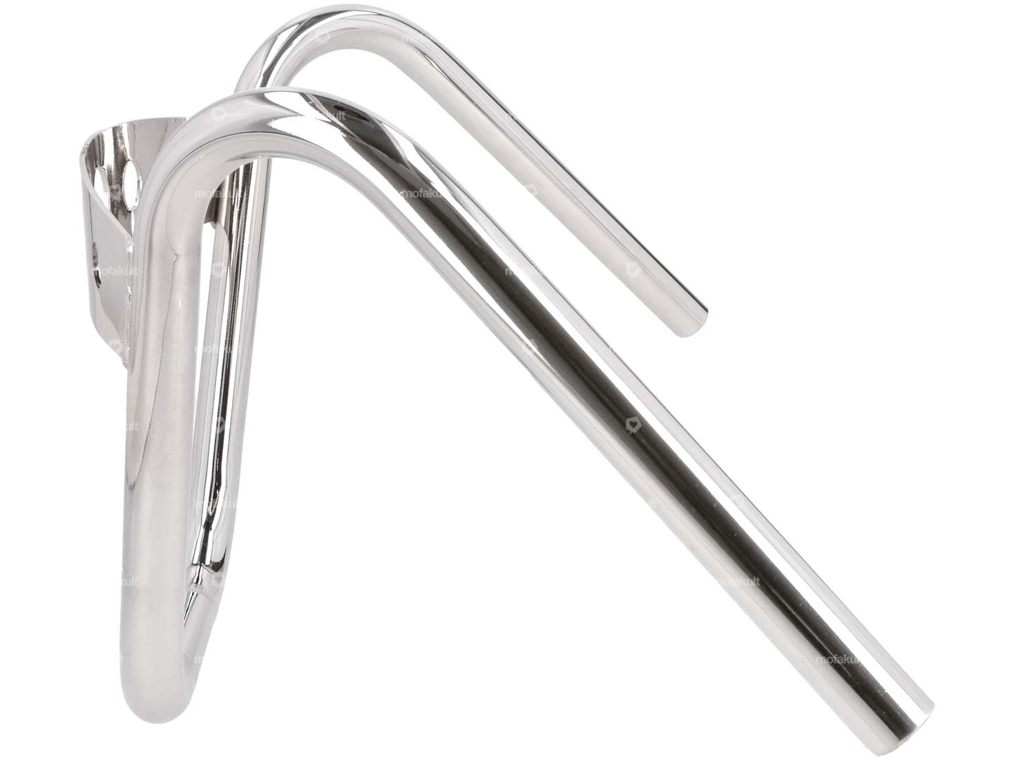 Handlebar fork plate 26 cm "Chopper" with chrome plate Carousel Image 2