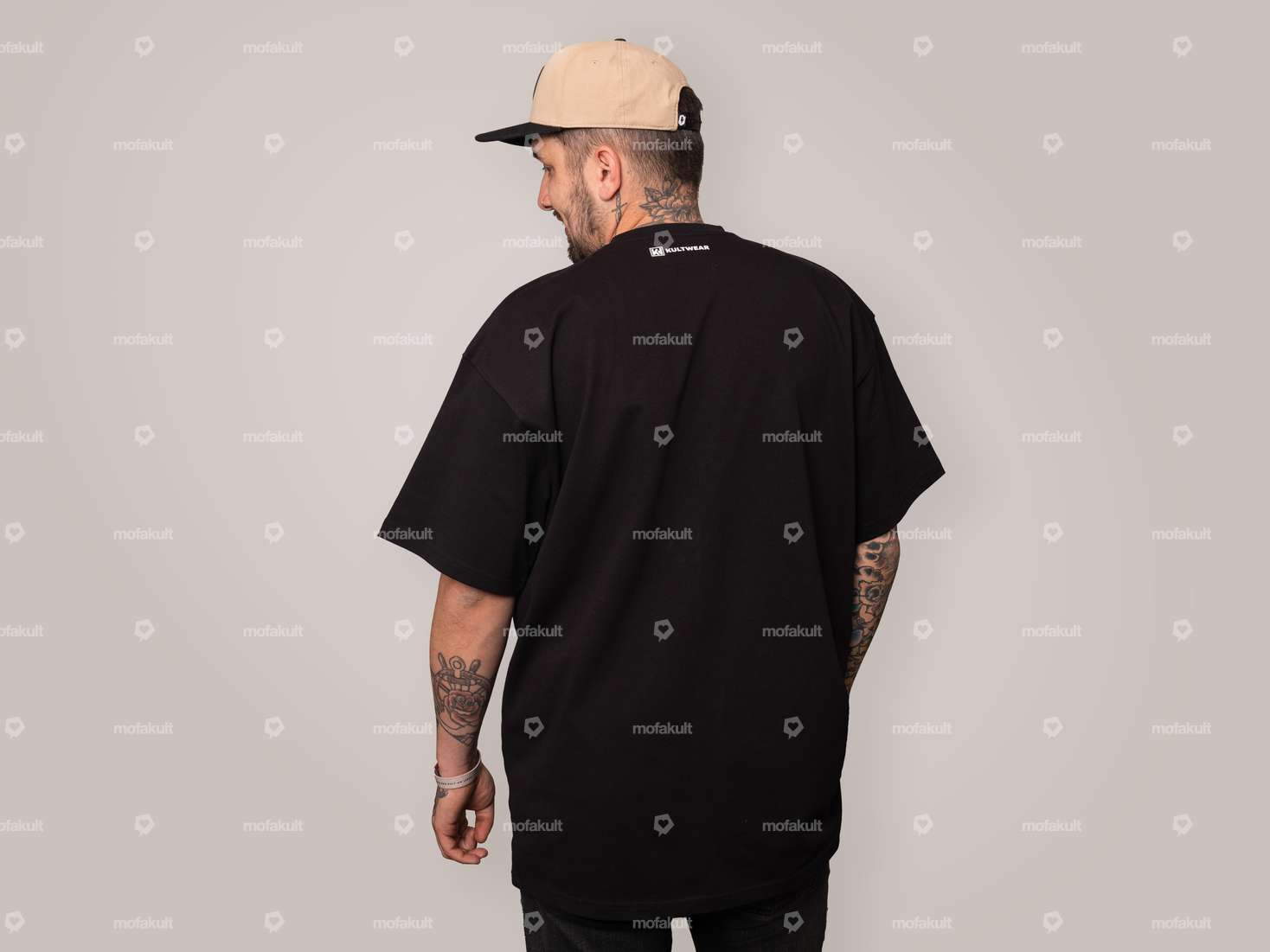 Kultwear T-Shirt "Canister" oversize Carousel Image 2