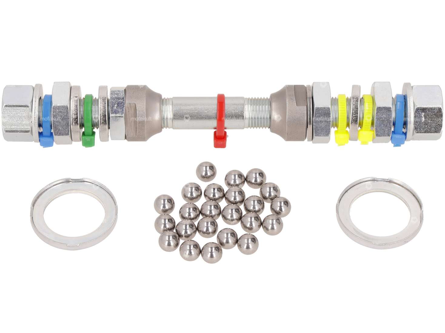 swiing® revival wheel axle set cast rim front | Hercules Prima, Optima Carousel Image 1