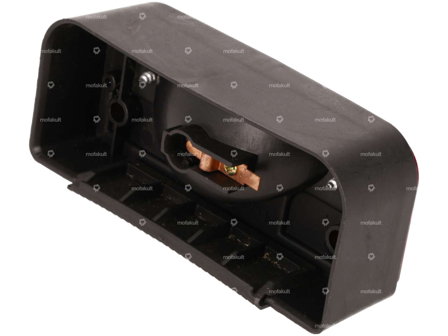 Tail light black (budget) with E-mark | Piaggio Ciao PX, C24, Bravo, SUPERbravo Carousel Image 3