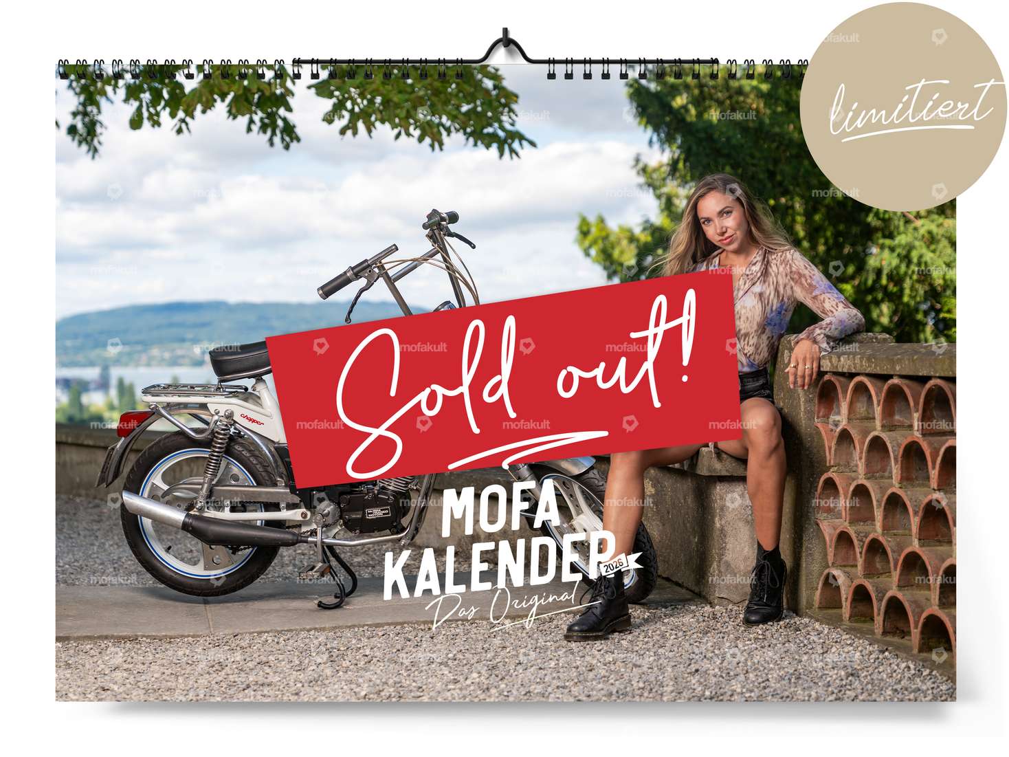 2026 "Original" moped calendar Carousel Image 1