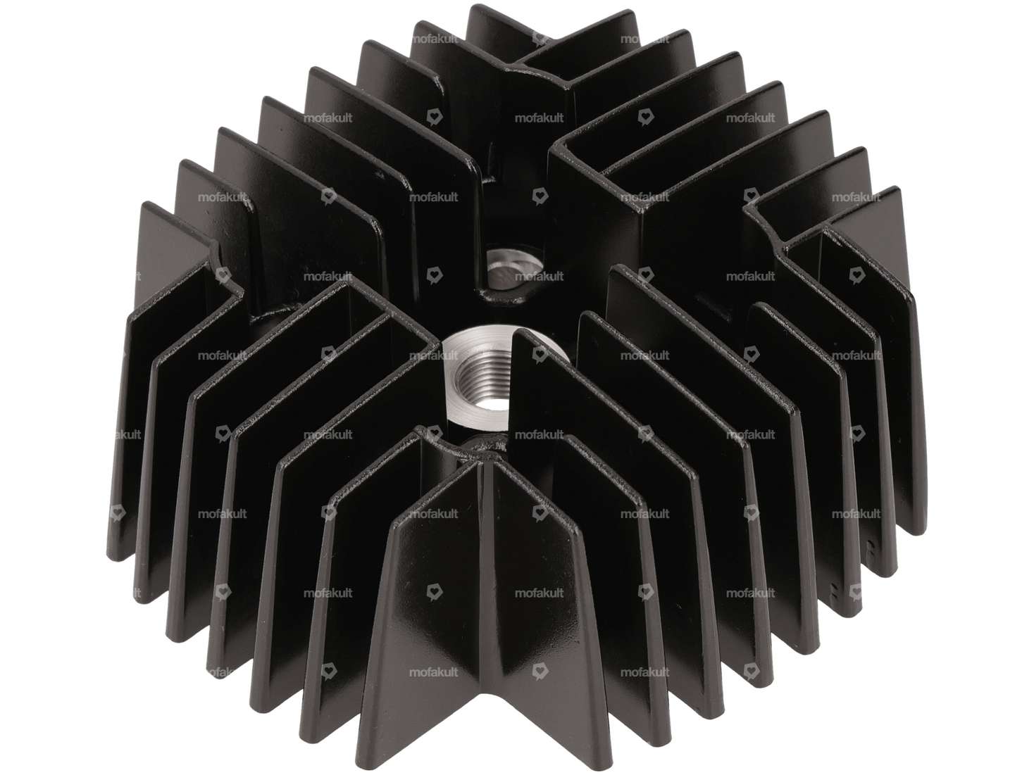 AKOA 44 mm cylinder head black | Puch E50 / ZA50 (wind cooled) / ZA50 (cat.) / Z50 Carousel Image 1