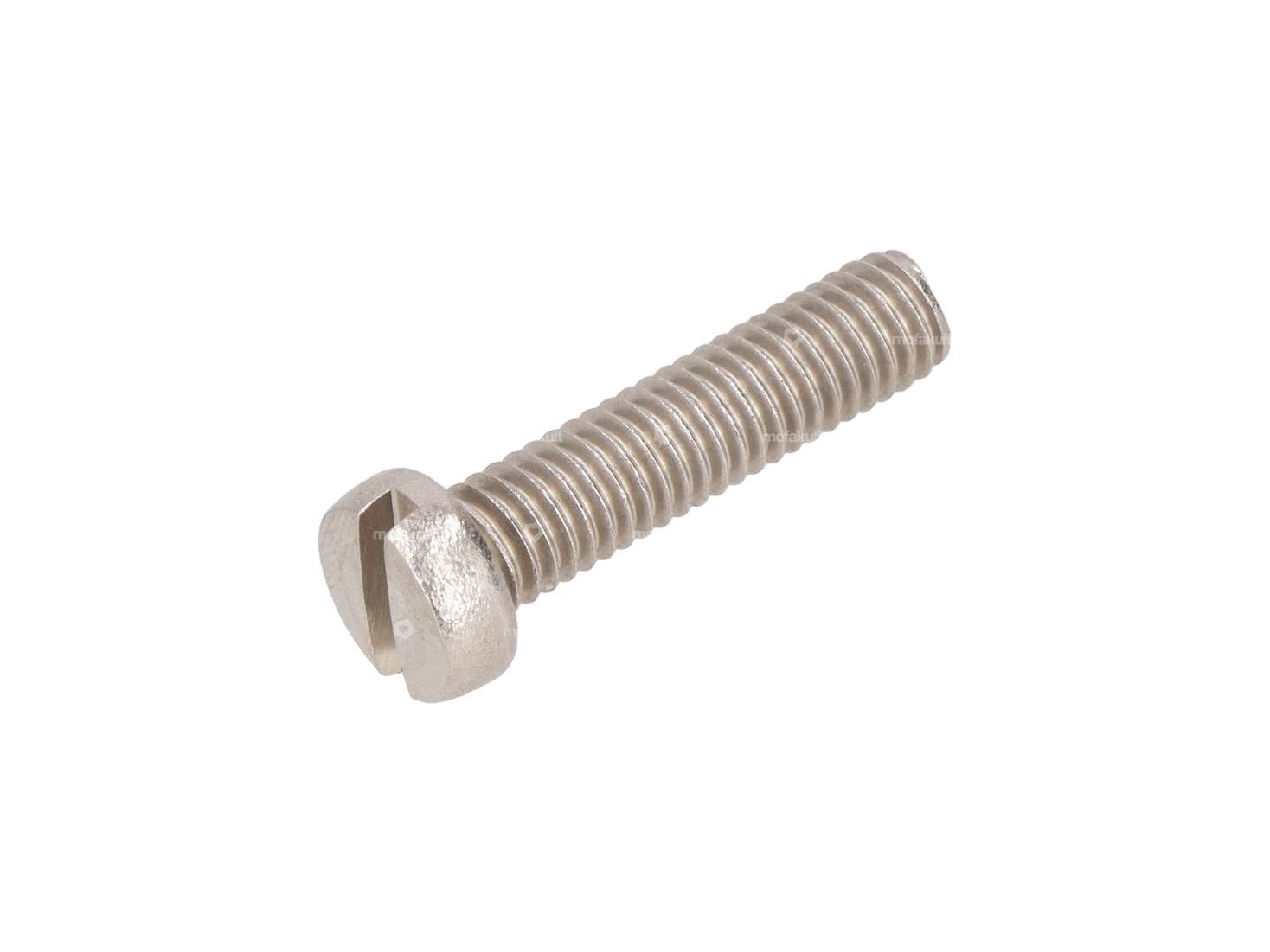 Screw M6x25 cylinder head slotted stainless steel Carousel Image 1
