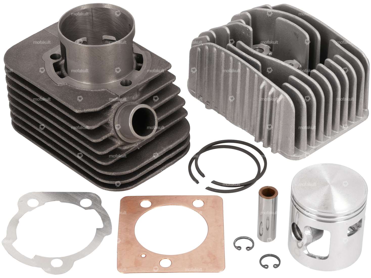 Polini 46 mm cylinder kit incl. head 12 mm KoBo | Piaggio Ciao, Bravo, Boxer Carousel Image 1