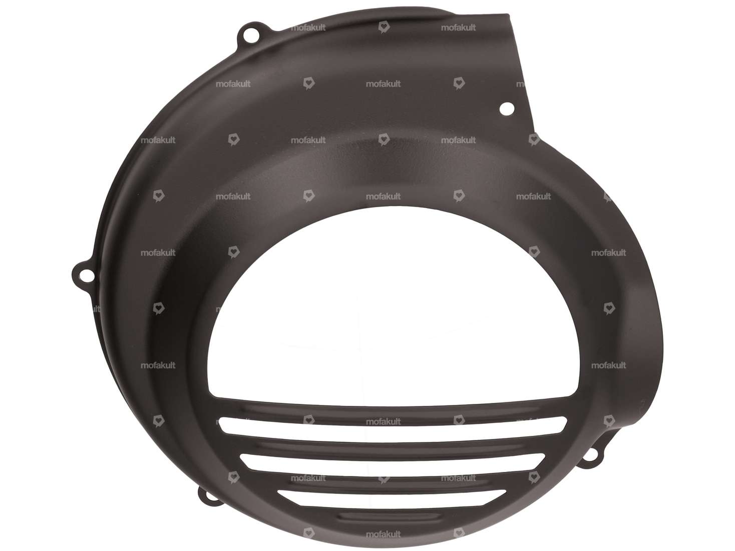 RMS fan cover black | Vespa P, PX Carousel Image 1