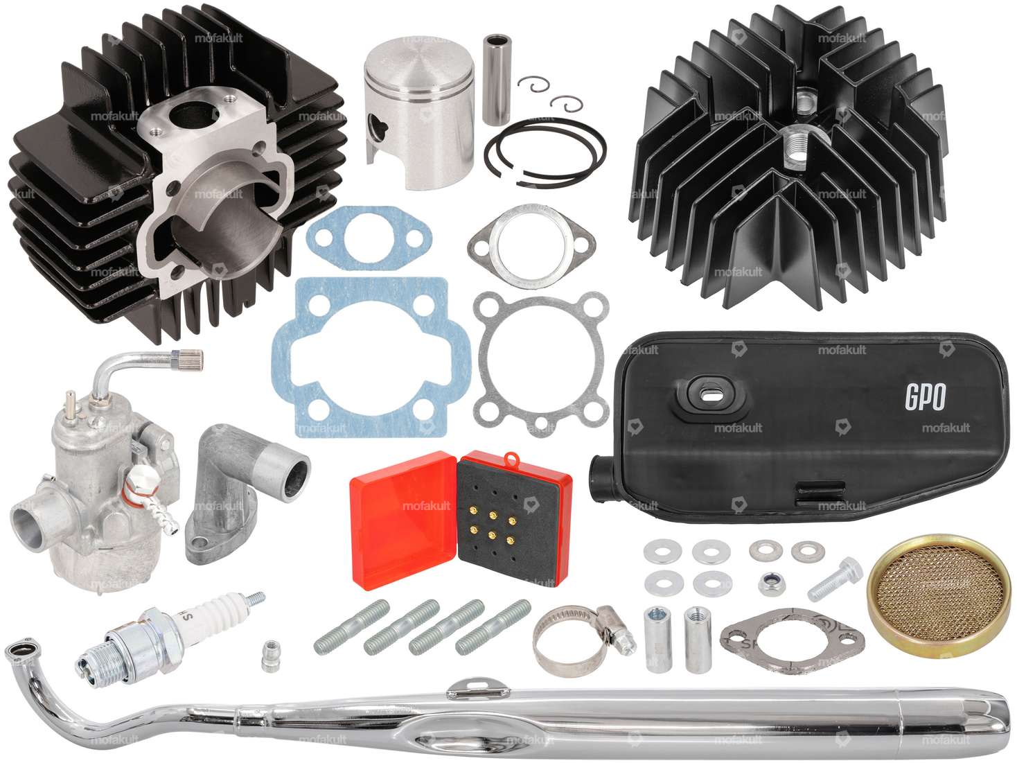 GPO Tuning Kit 43.5 mm (Metrakit Replica) | Puch E50 Carousel Image 1