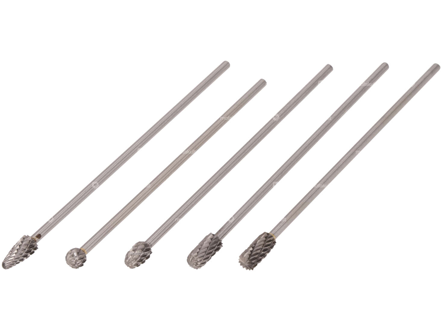 Milling cutter set 100 mm carbide 5-piece (holder 3 mm) Carousel Image 1