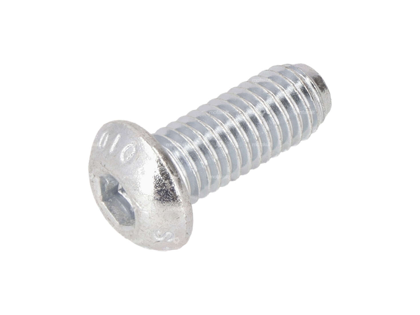 M8x20 pan-head screw, hexagon socket, galvanized (10.9 strength) Carousel Image 1
