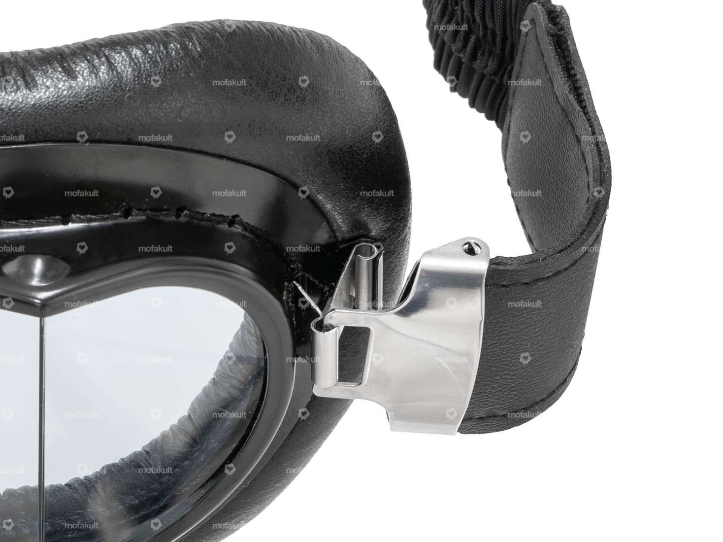 Aviator glasses Nostalgic black Carousel Image 3