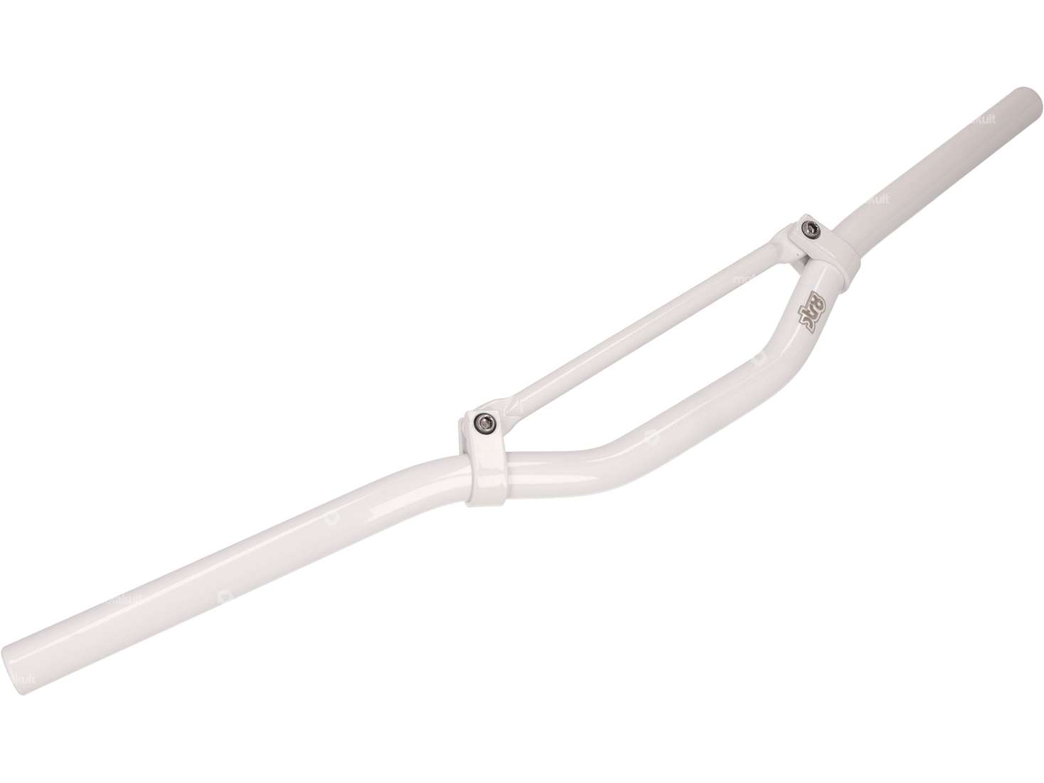 STR8 racing handlebar fork plate 7 cm / narrow aluminum white Carousel Image 3